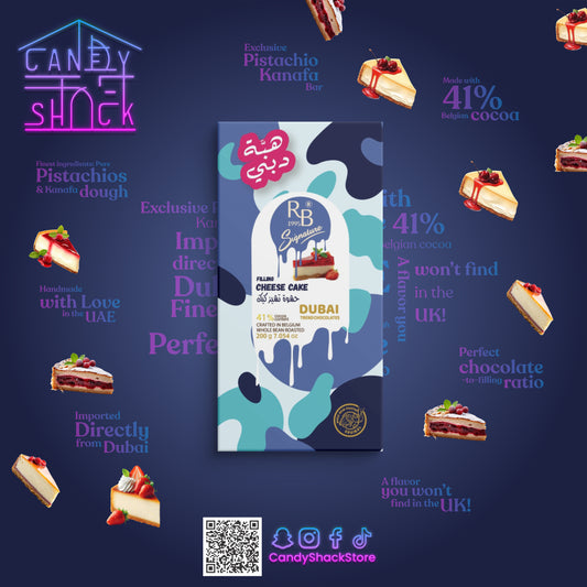 Strawberry Cheesecake Chocolate Bar 200g