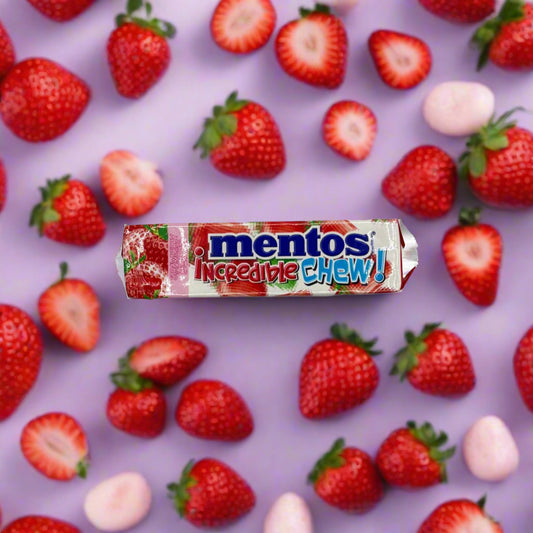 Mentos Strawberry Incredible Chew! Pack