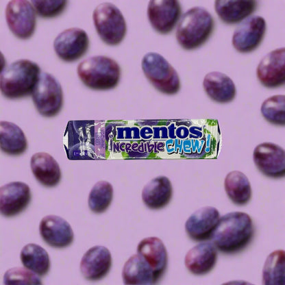 Mentos Grape Incredible Chew! pack
