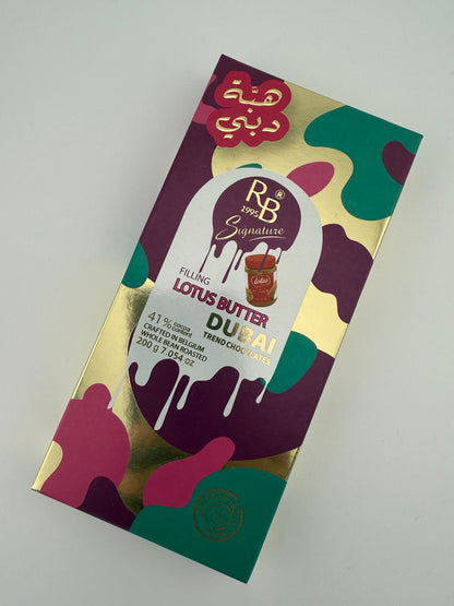 Lotus Biscoff Kanafa Chocolate Bar 200g