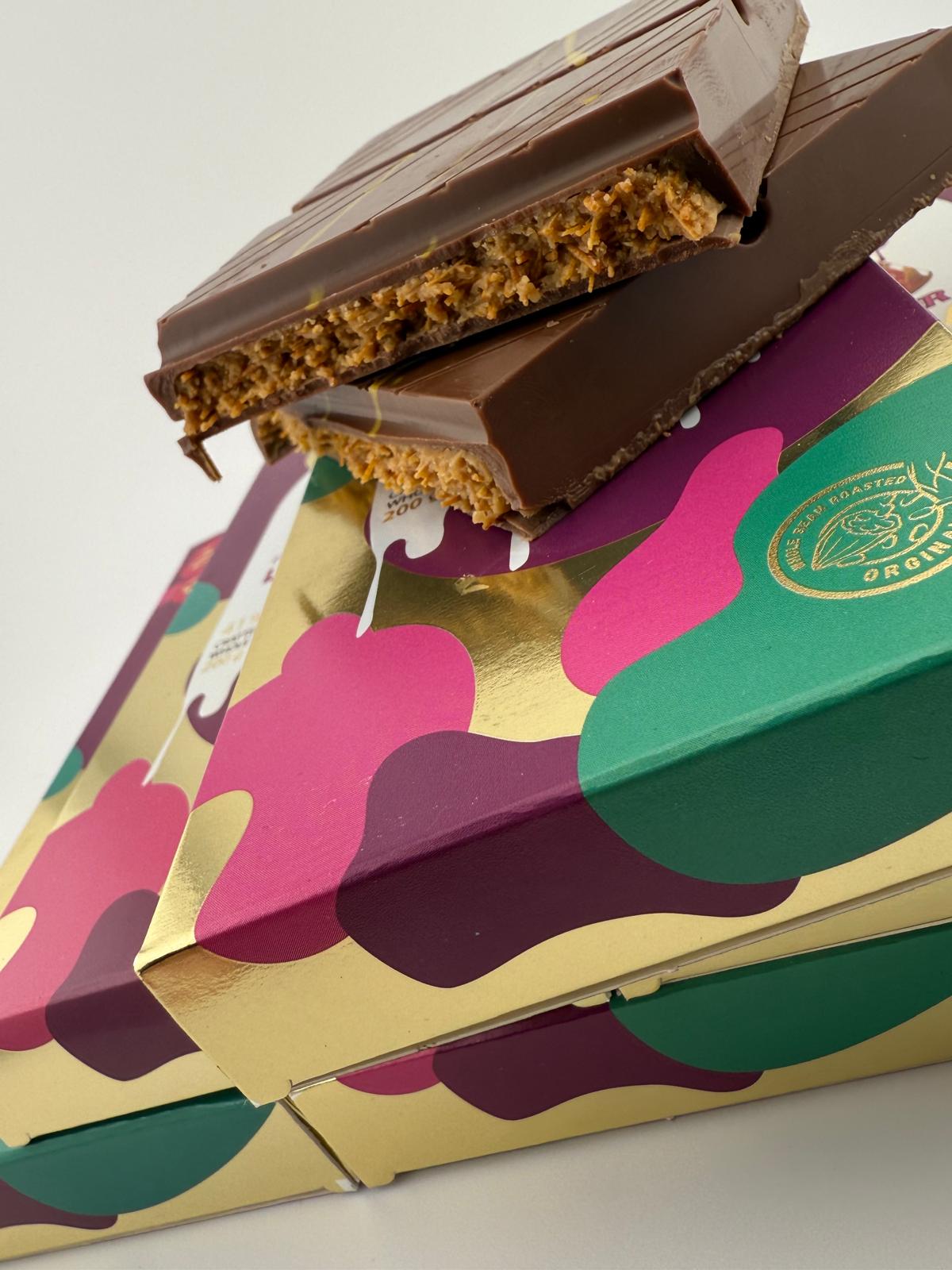 Lotus Biscoff Kanafa Chocolate Bar 200g