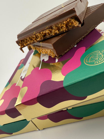 Lotus Biscoff Kanafa Chocolate Bar 200g